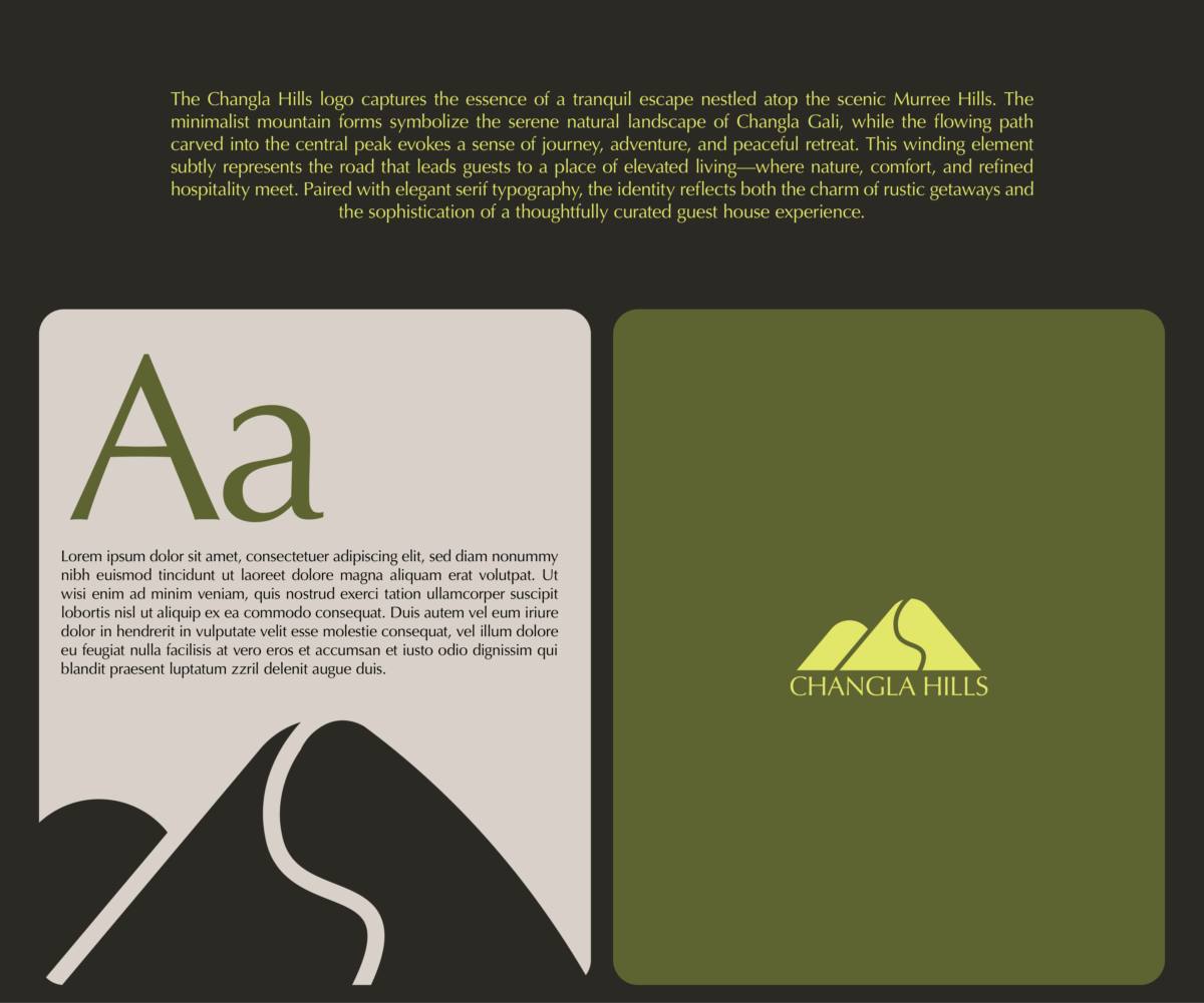 Changla Hills Brand Identity visual 4