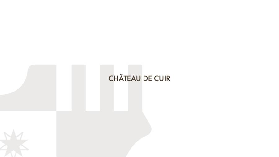 Chateau De Cuir Brand Identity visual 3