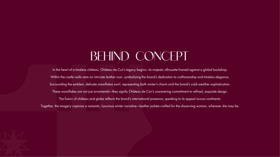 Chateau De Cuir Brand Identity visual 6