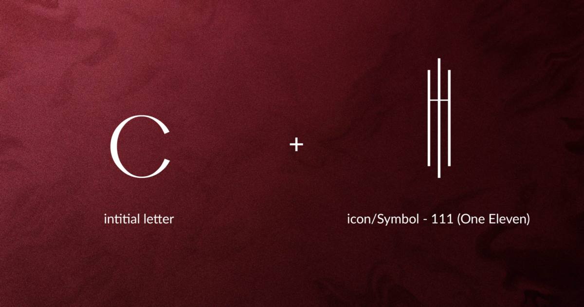 Club 111 Identity visual 3