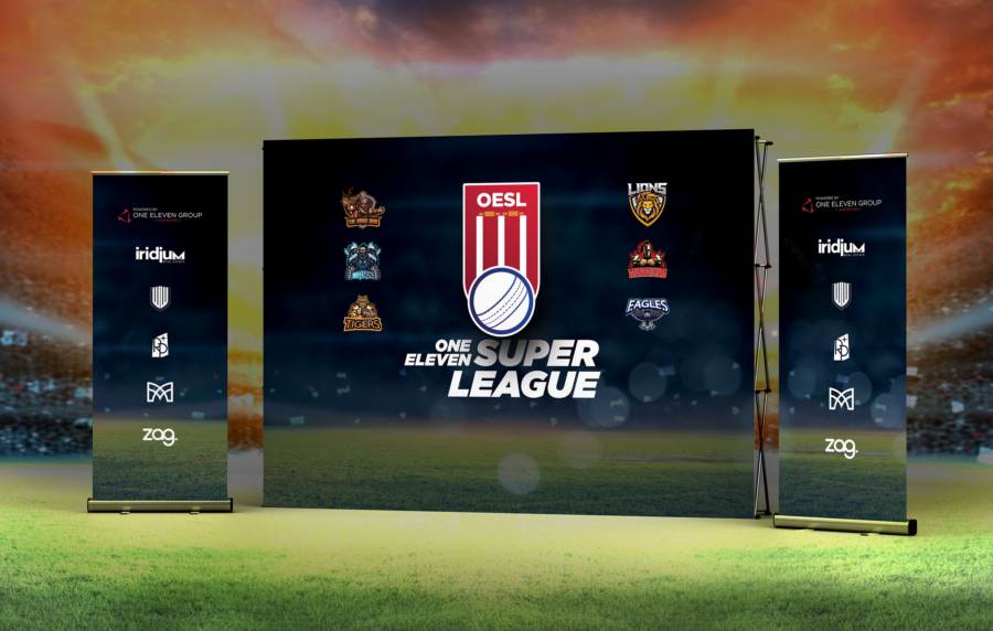 Cricket League Theme Design project cover