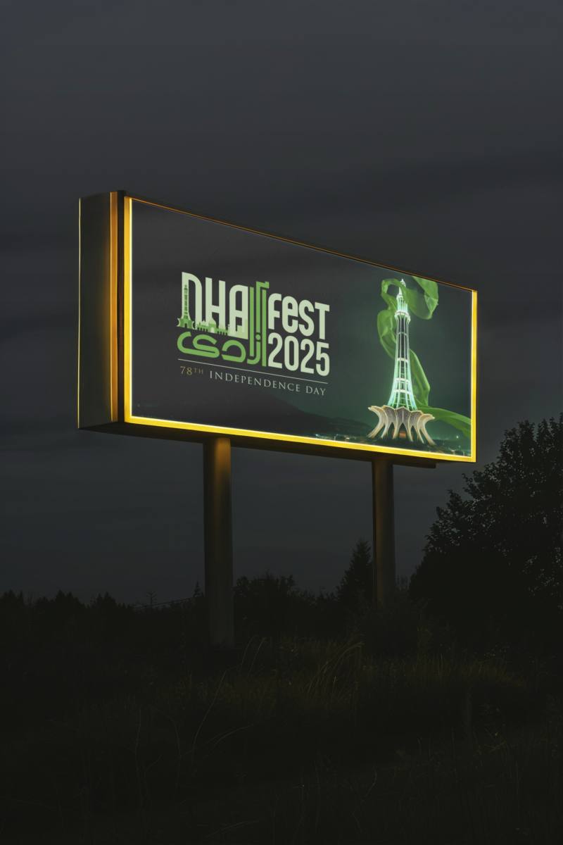 DHA Azadi Event Design visual 7