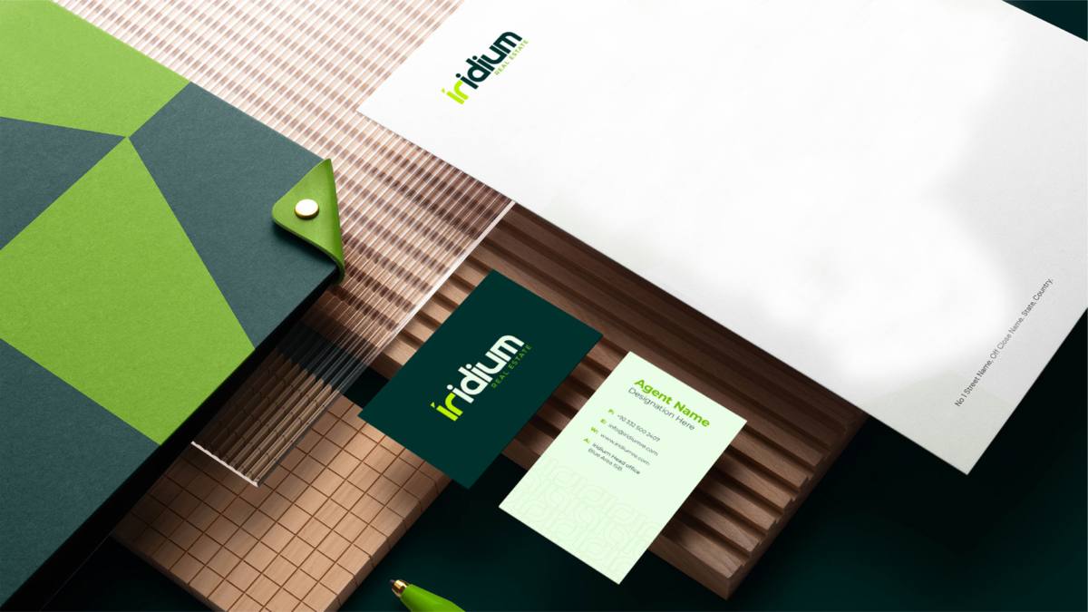 Iridium Brand Identity project cover