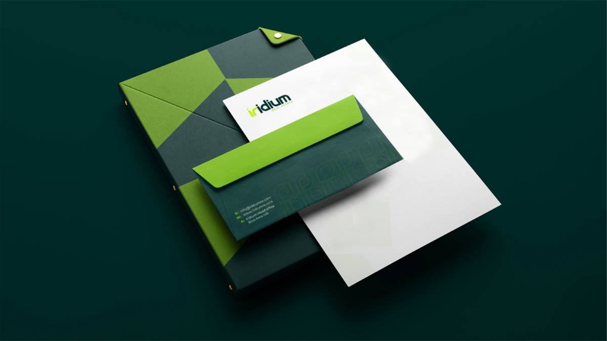 Iridium Brand Identity visual 10