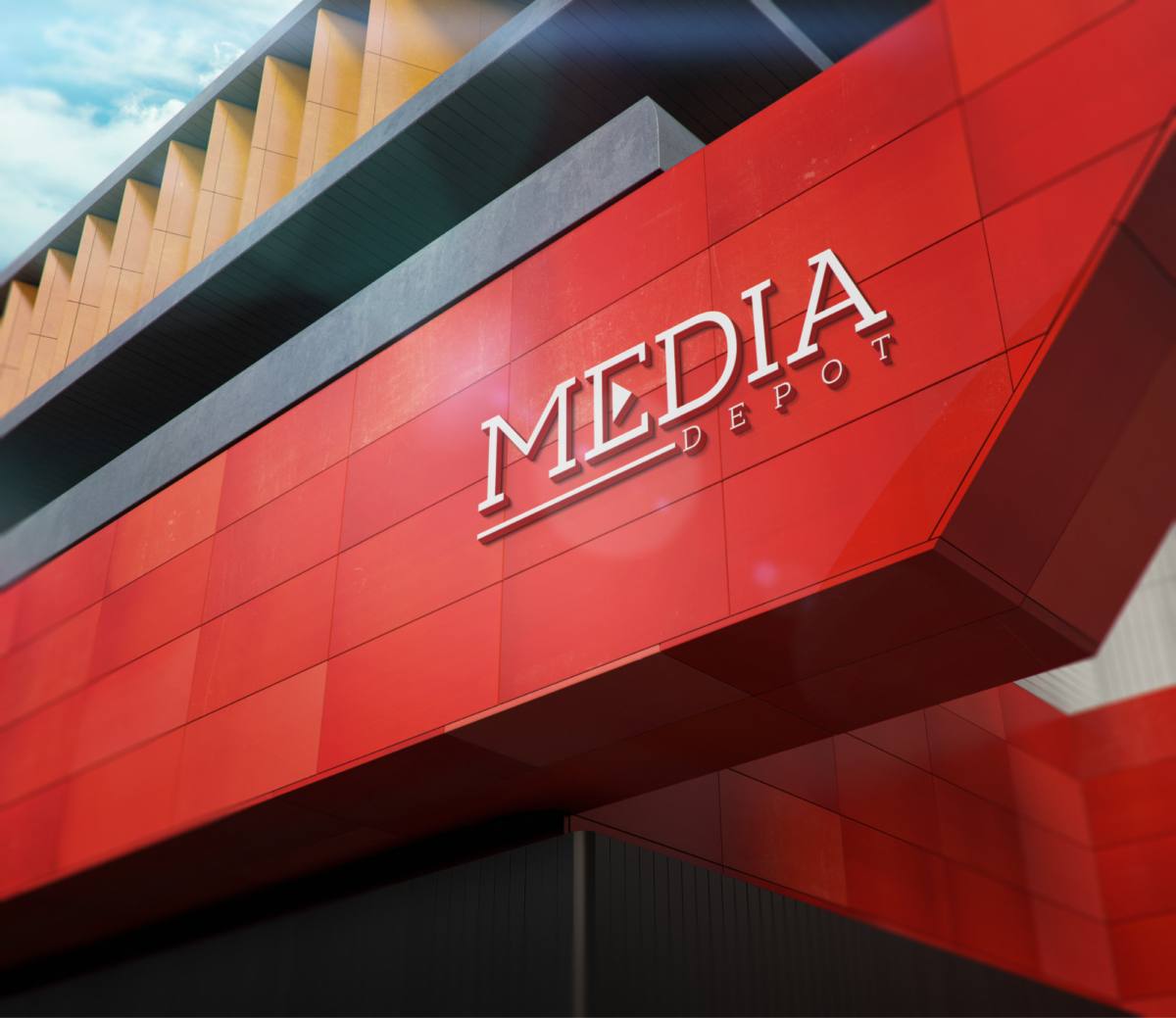 MediaDepot Brand Identity project cover
