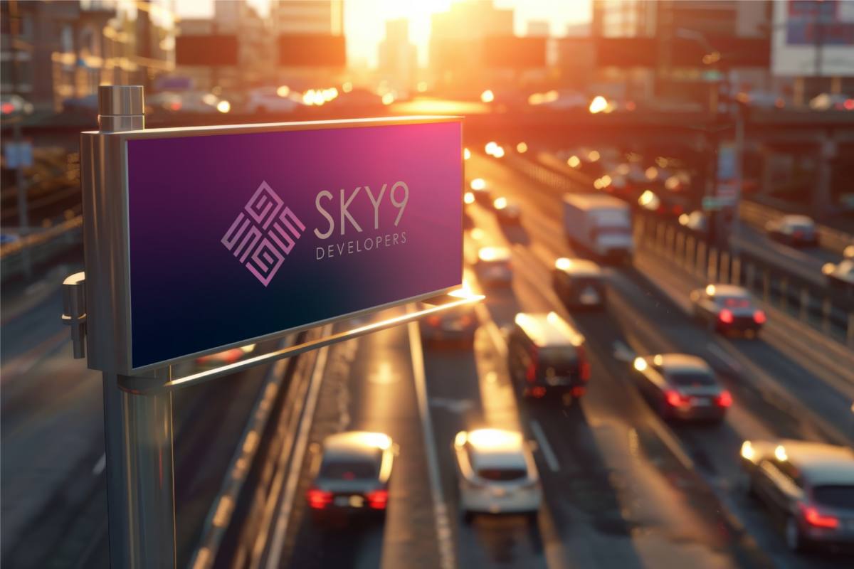 Sky 9 Brand Identity visual 14