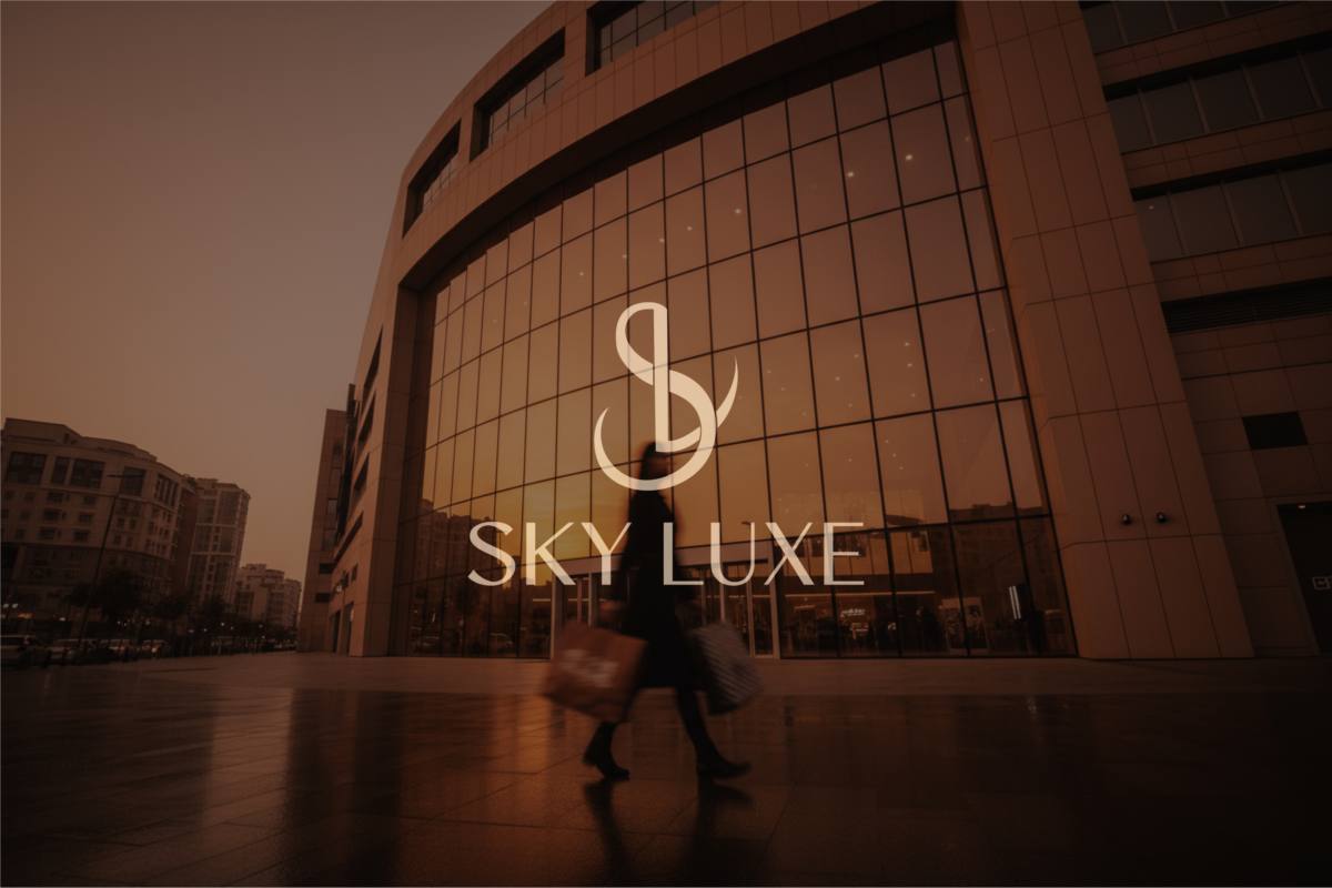 SKY Luxe Brand Identity visual 4