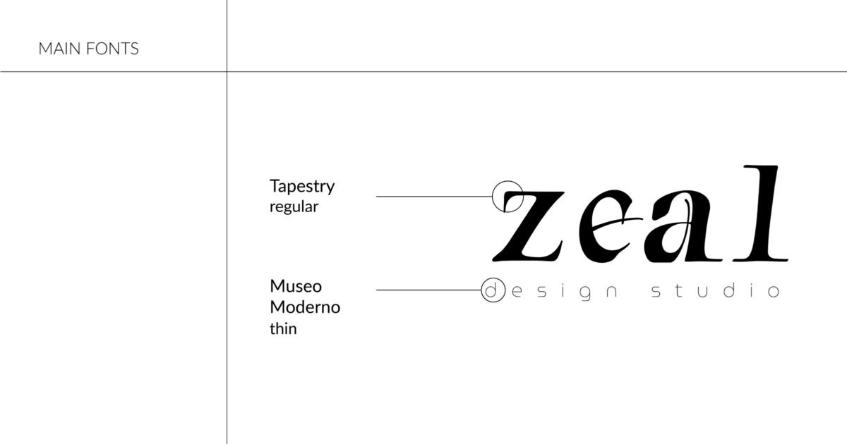 Zeal Brand Identity visual 2